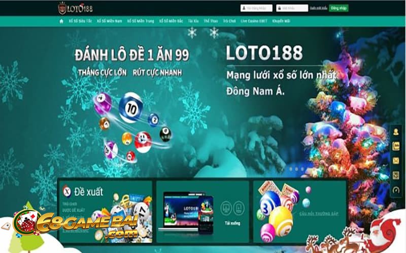 Loto188 tỷ lệ thắng cược lớn, rút thưởng cực nhanh