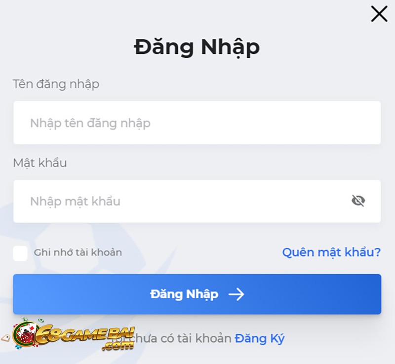 Các bước đăng nhập vào One88