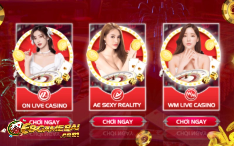 Live casino trực tuyến ngay trên trang web của sodo66