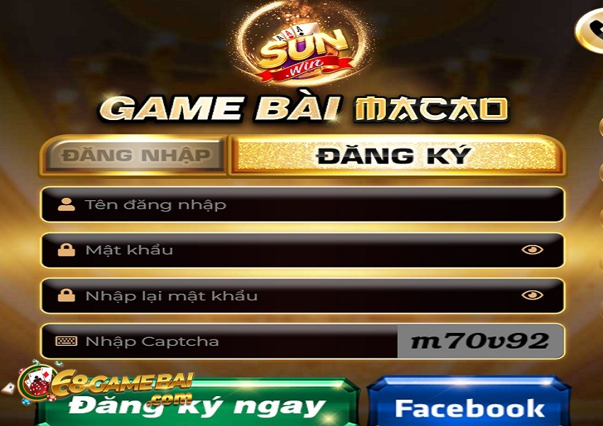 Trở thành hội viên mới nhanh gọn tại cổng game bài Sunwin