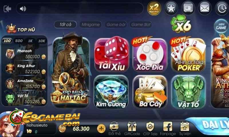 Kho game hấp dẫn tại Bet888 Club