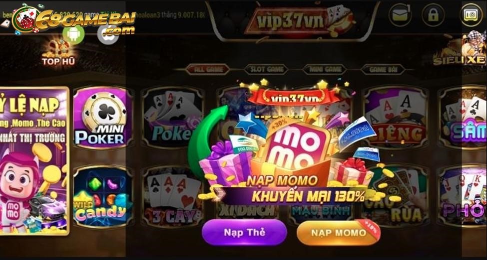 Đánh giá cổng game Vip37vn Fun