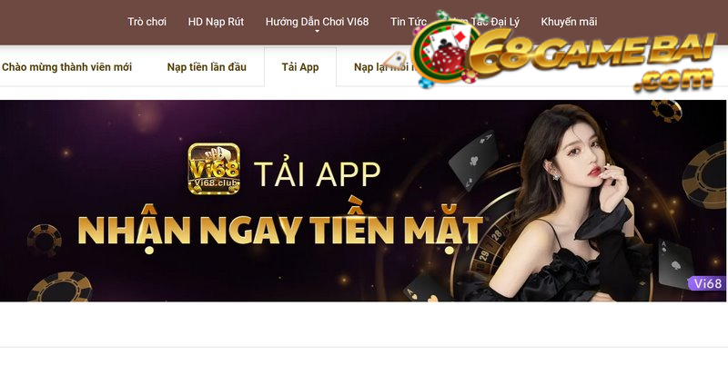 Tải app Vi68 về hệ điều hành Android và ioS