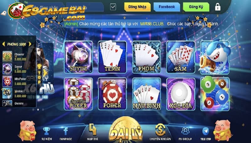 Nhiều thể loại game đa dạng