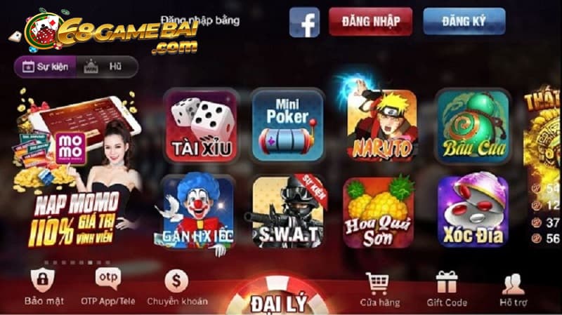 Kho game siêu hot, siêu đa dạng