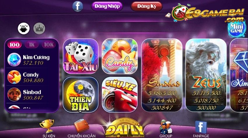 Hệ thống game thú vị của Nohu88 Club