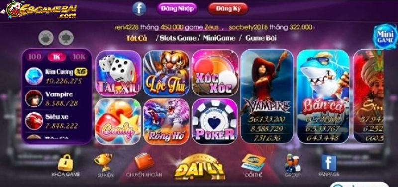 Nohu888 là cổng game quen thuộc tại thị trường Việt Nam