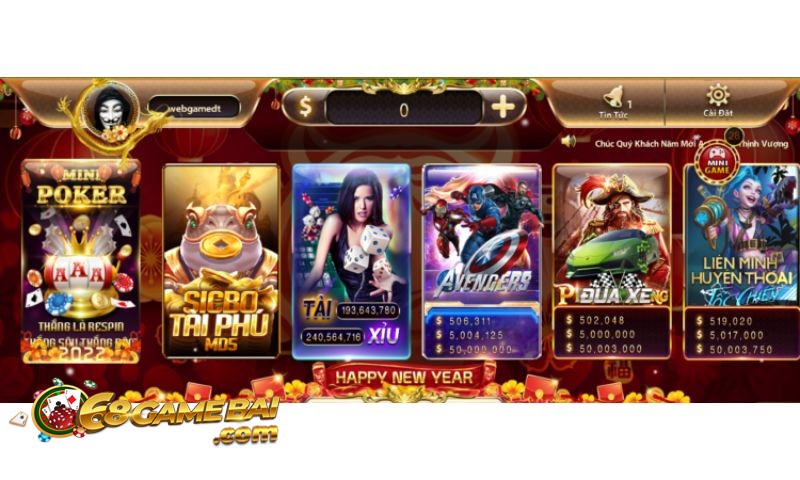 Hệ thống game hấp dẫn tại Pem789.