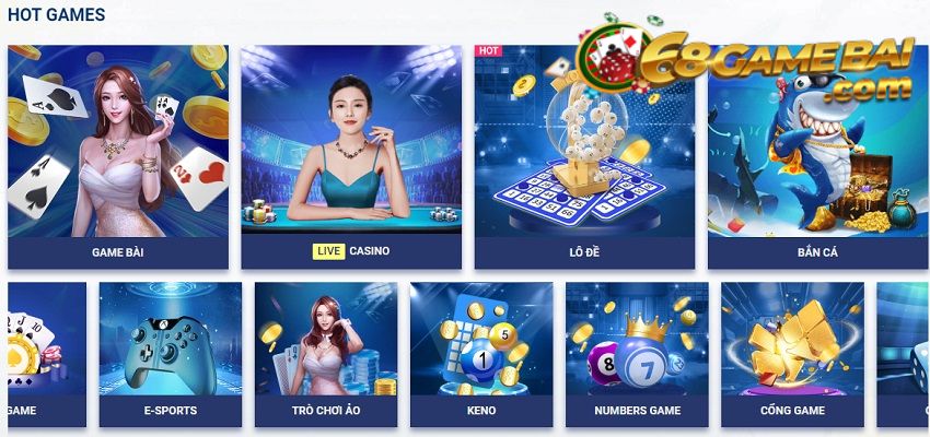 Đa dạng loại hình game đặc sắc quy tụ tại Sky88