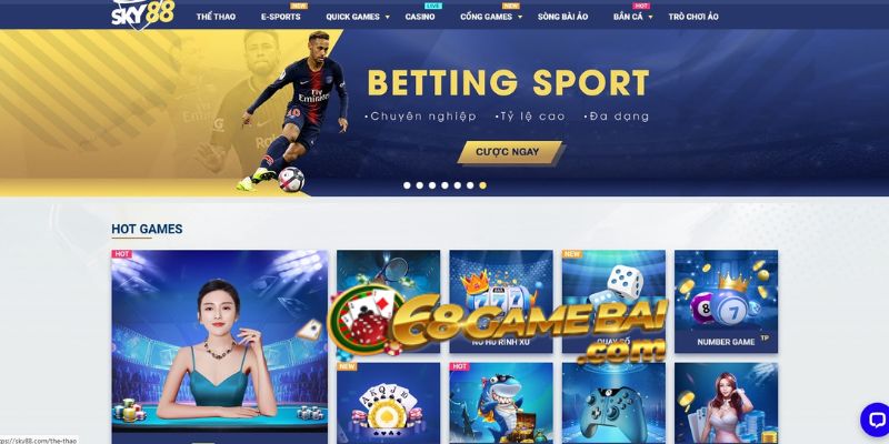 Giới thiệu về nhà cái ăn tiền online Sky88