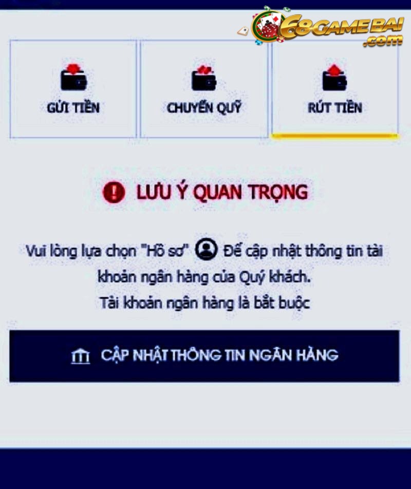 rút tiền Mu88