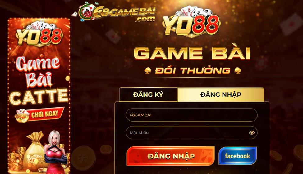 Hướng dẫn đăng nhập cổng game Yo88