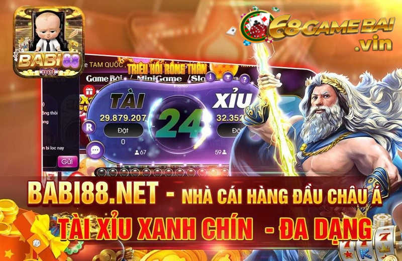 Trải nghiệm cá cược xanh chín với cổng game Babi88