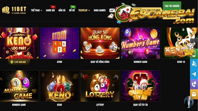 Xổ số soi cầu chờ đợi người chơi tham gia tại 11Bet