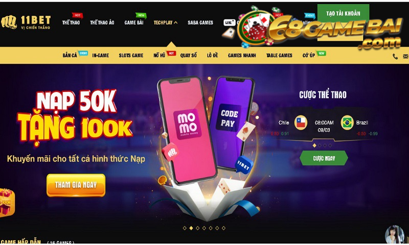 Những thông tin chính về nhà cái 11Bet