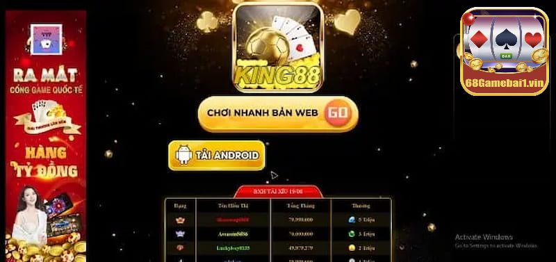 Tải King88 cực dễ dàng với vài bước đơn giản 