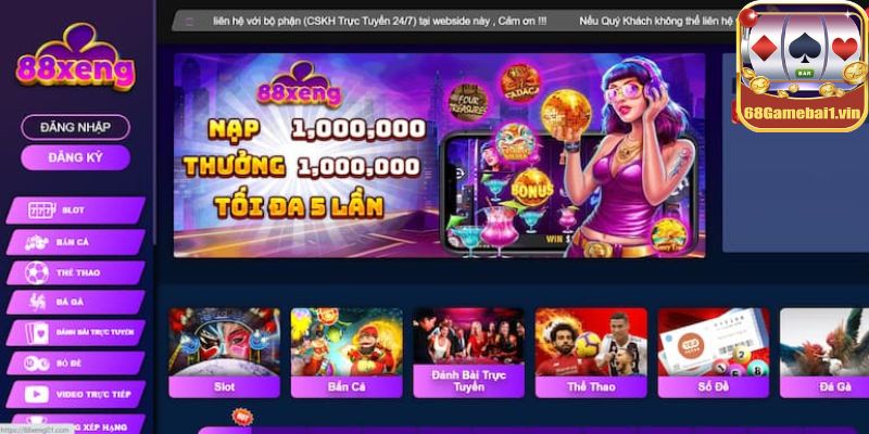 Đăng ký Xeng88 và hướng dẫn tải game nổ hũ đỉnh cao Xeng88