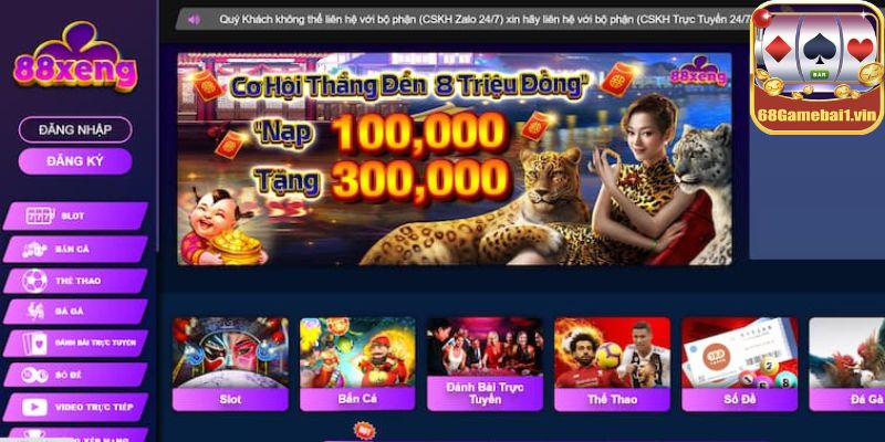 Đăng ký Xeng88 và hướng dẫn tải game nổ hũ đỉnh cao Xeng88