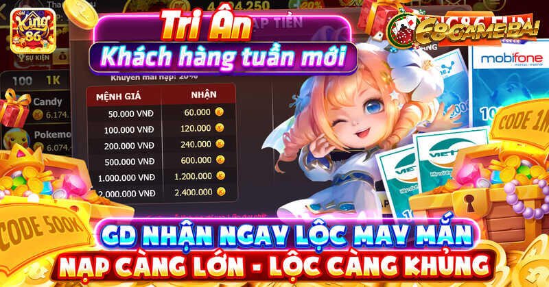 Các lưu ý khi tham gia nhận khuyến mãi/giftcode King86
