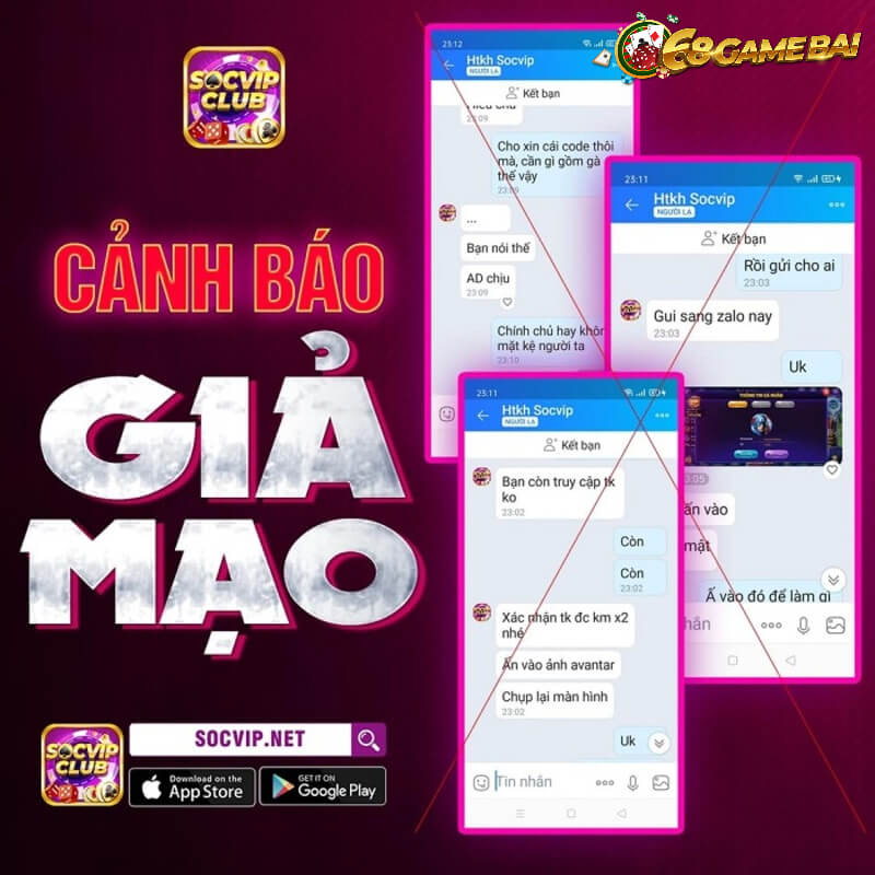 Link game giả mạo Socvip
