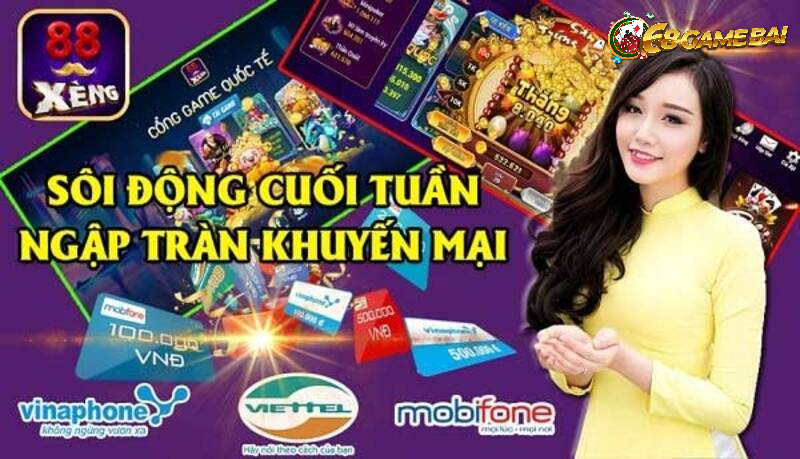 Nhận khuyến mãi/giftcode Xeng88 liền tay, chơi game cực hay
