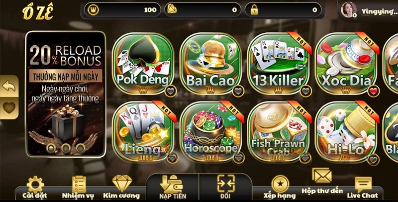 Thiên đường game bài thú vị chỉ có tại cổng game