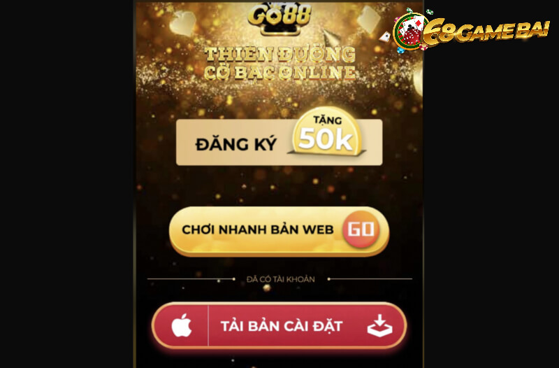 Cách tải game Tài Xỉu Go88 về hệ điều hành iOS đơn giản nhất