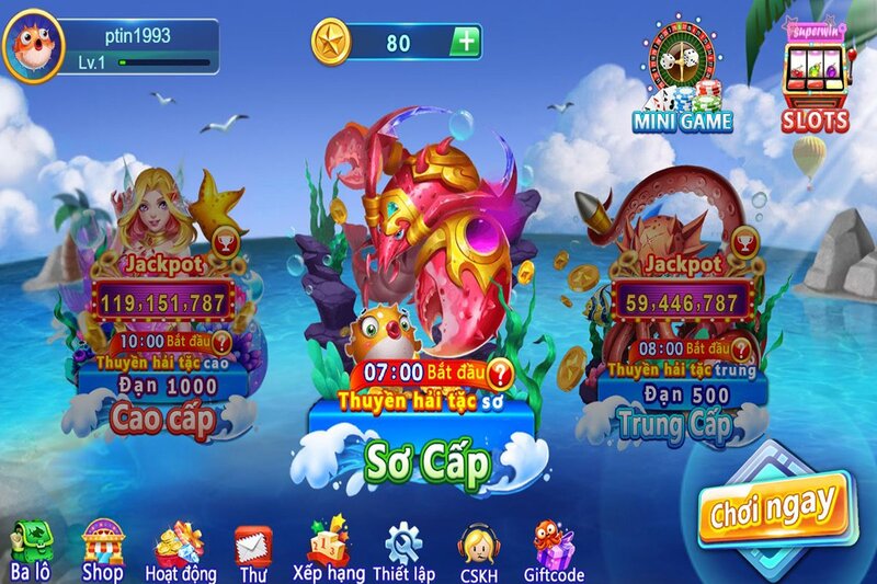 Tổng quan về cổng game bắn cá siêu lôi cuốn