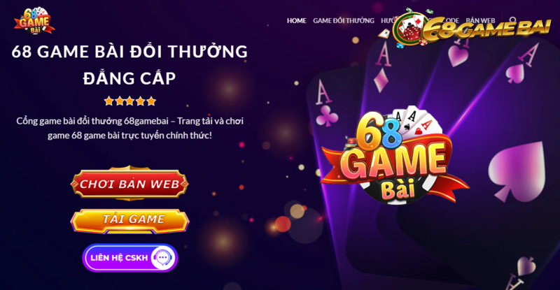 68 Game Bai Hien Cung Cap Da Dang Cac Chuong Trinh Tang Von