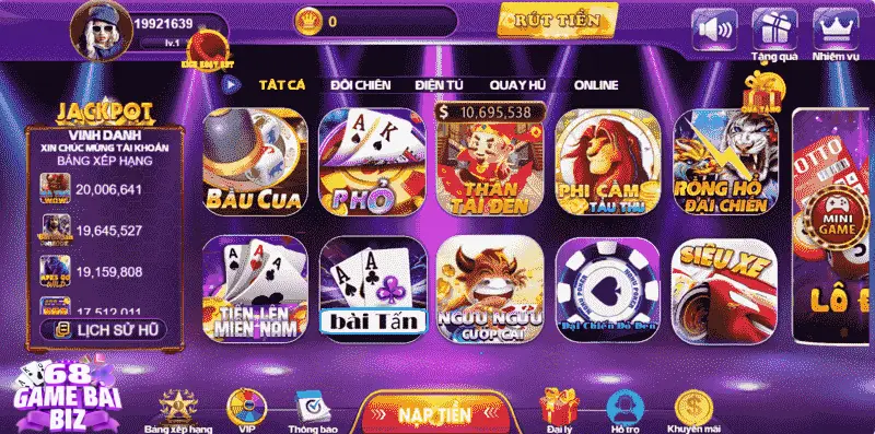 Sơ lược về game bài Tấn tại 68 game bài